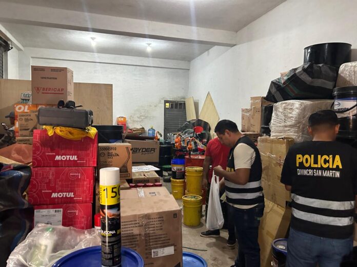 Durante megaoperativo desbaratan presunta banda dedicada a la falsificación de lubricantes