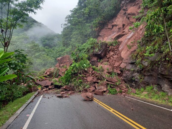 Carretera Tarapoto – Yurimaguas interrumpida