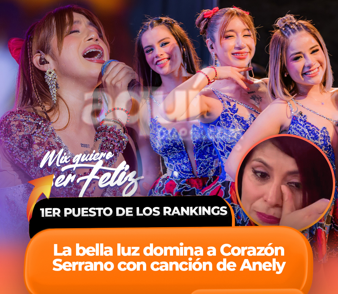 La Bella Luz lidera el ranking y desplaza a Corazón Serrano en YouTube