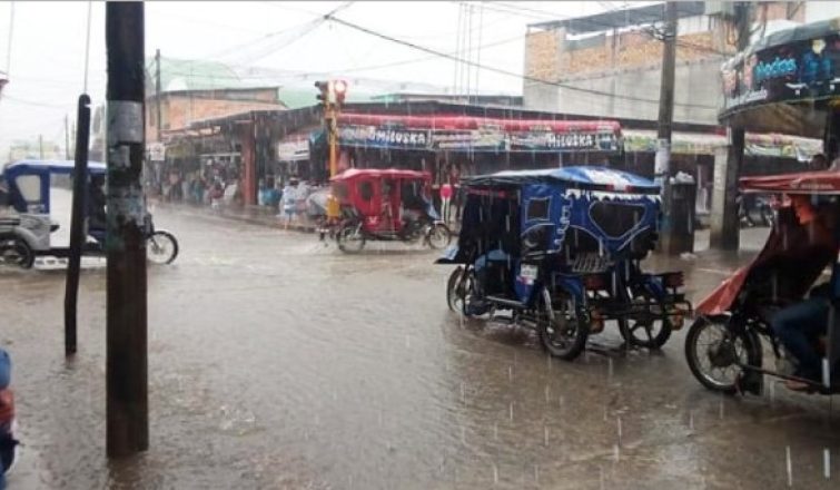 Llovizna cubre gran parte de la región San Martín desde la madrugada