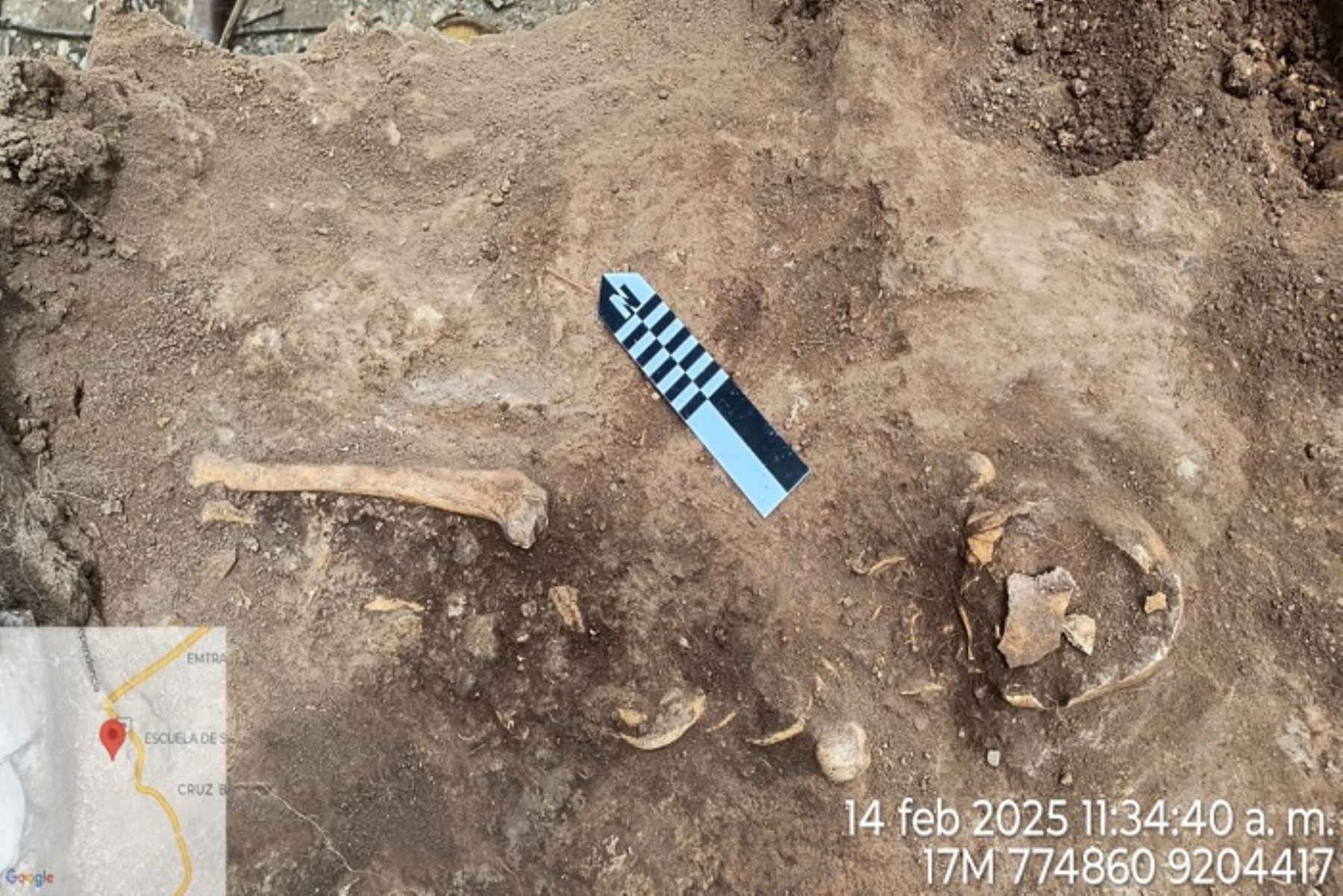 Hallan restos humanos de aproximadamente 1,800 años de antigüedad en Aylambo