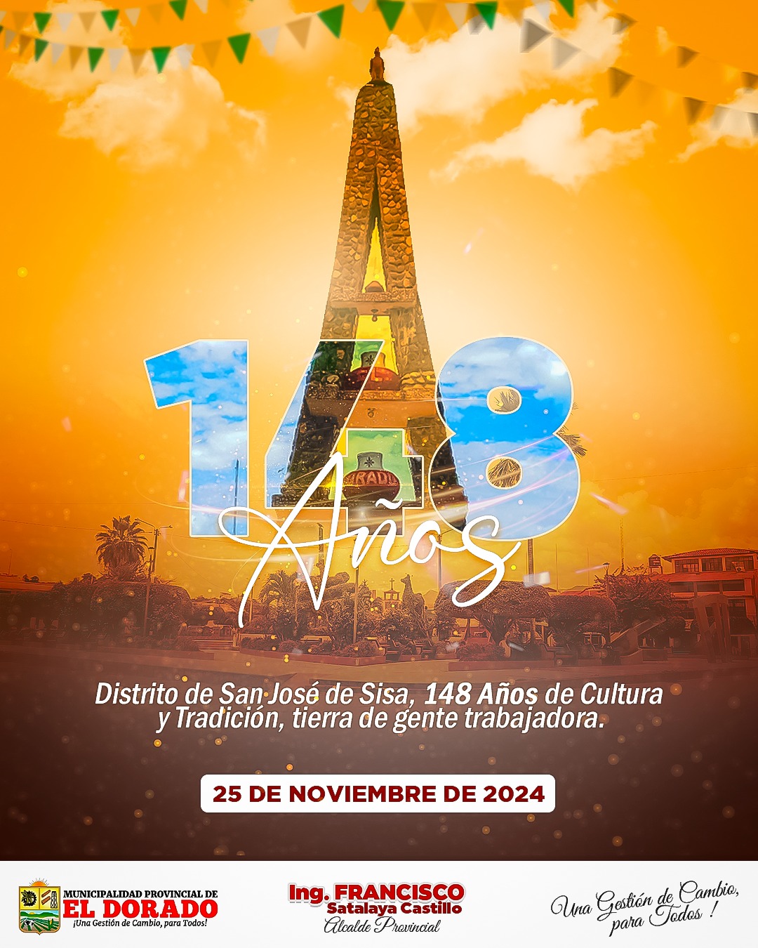 ¡Feliz aniversario, San José de Sisa!