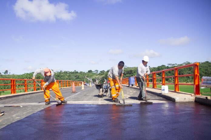 Asfaltado de la carretera Moyobamba – Yantaló muestra 90% de avance