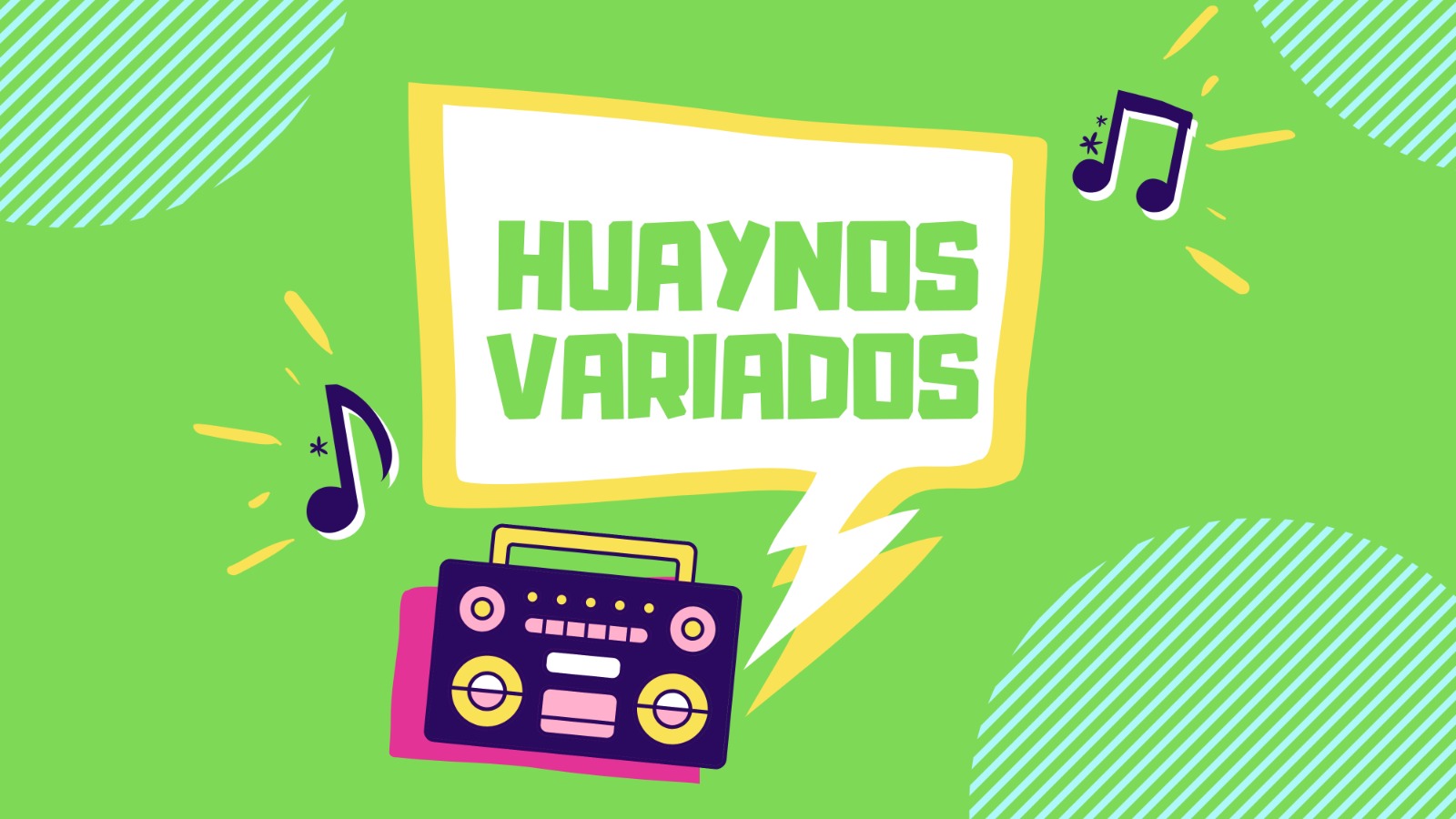 “Amanecer Latino” (música tropical y vernacular).